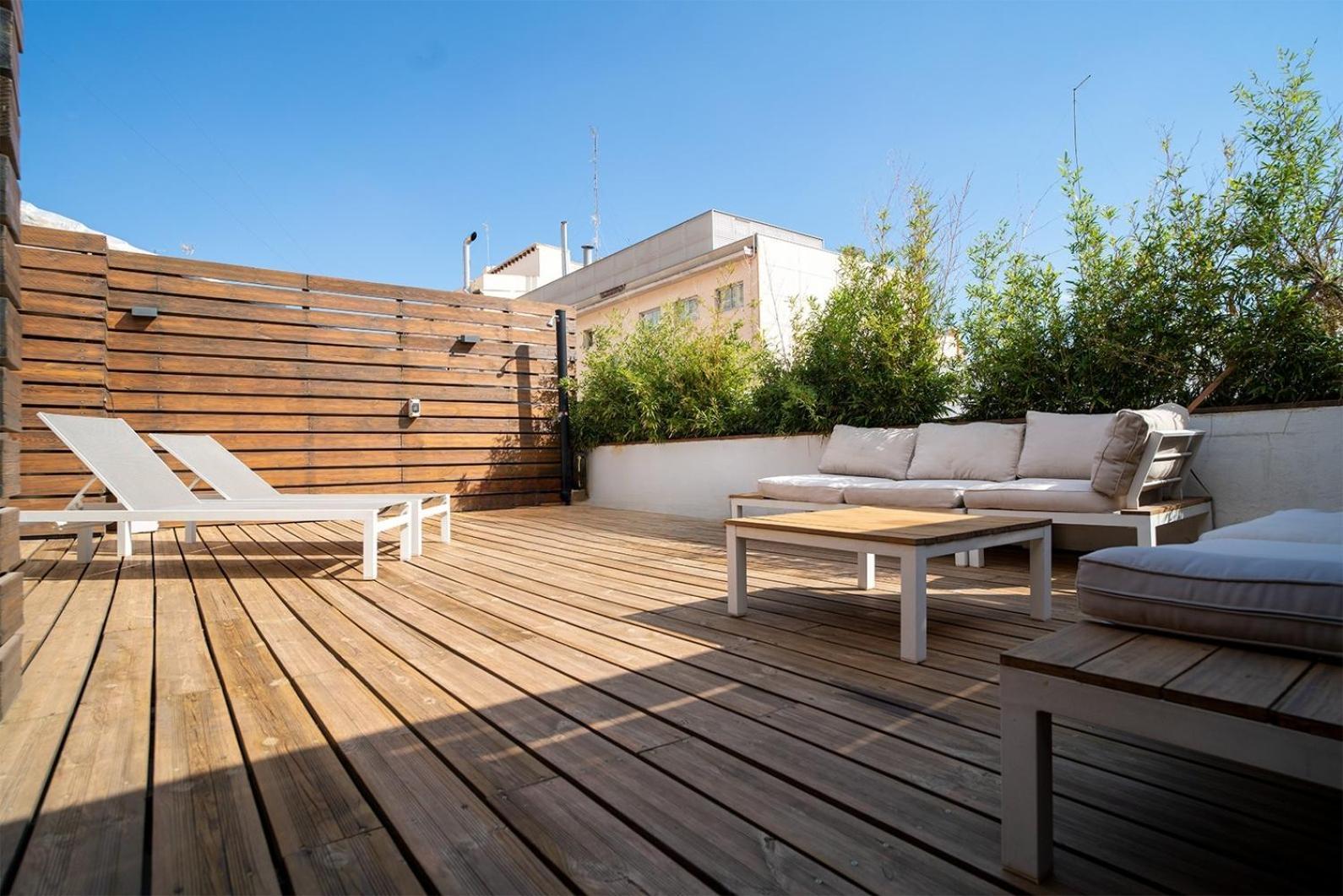 Atico Con Terraza Y Jacuzzi En El Centro Apartment Valencia Cameră foto
