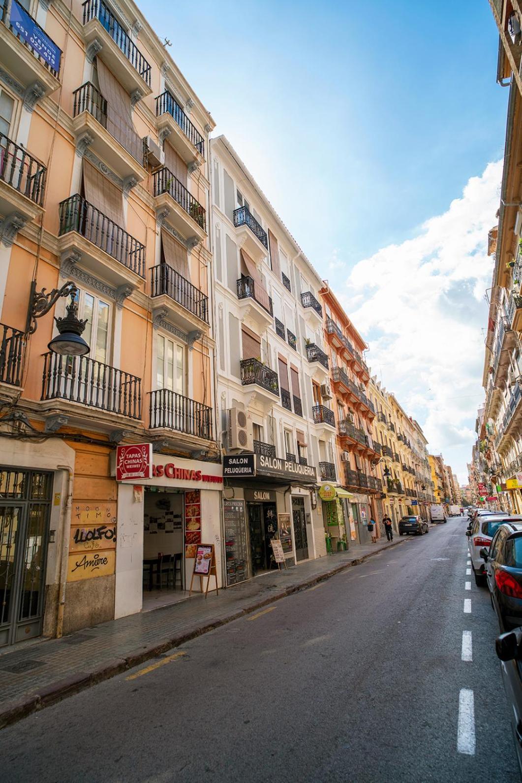 Atico Con Terraza Y Jacuzzi En El Centro Apartment Valencia Cameră foto